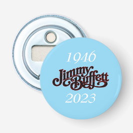 Jimmy Buffett Button Flesopener