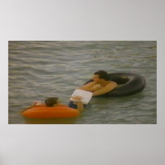 Jimmy Buffett concert 1985 me poster (Voorkant)