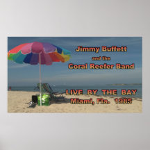 Jimmy Buffett concert poster