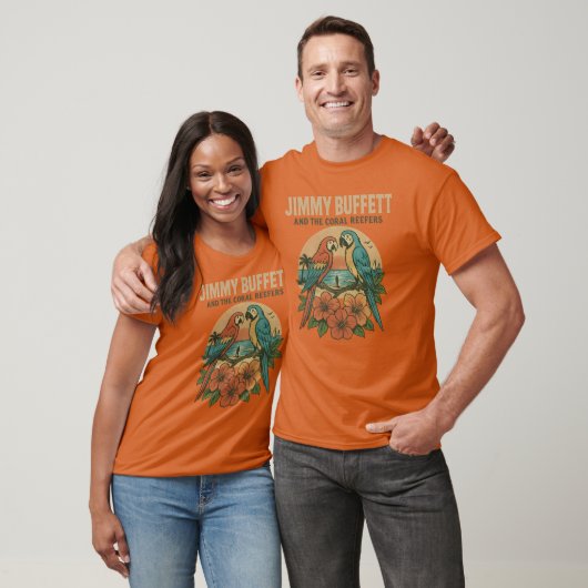 JIMMY BUFFETT EN DE KORAALRIFFEN T-SHIRT (Unisex)