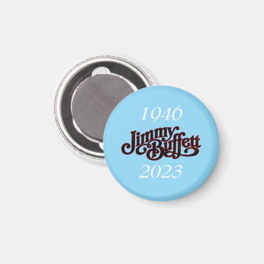 Jimmy Buffett Magneet (Voorkant / Achterkant)