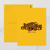 Jimmy Buffett Margarita Briefkaart (Voorkant / Achterkant)