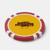 Jimmy Buffett Margarita Island Escapisme Poker Chips (Enkel)