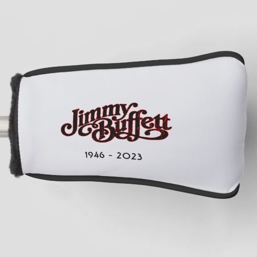Jimmy Buffett parrothead Golfheadcover (Voorkant)