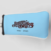 Jimmy Buffett parrothead Golfheadcover (Voorkant)