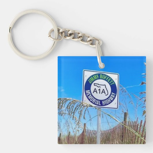 Jimmy Buffett Sleutelhanger (voorkant)