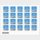 Jimmy Buffett Vierkante Sticker (Vel)