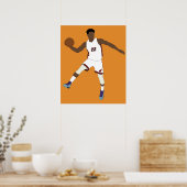 Jimmy Butler Cartoon Poster (Keuken)