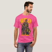 Jimmy Butler Golden State Cartoon T-shirt (Voorkant volledig)