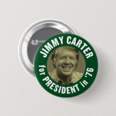 Jimmy Carter 1976 Ronde Button 5,7 Cm (Voorkant /achterkant)