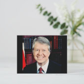 Jimmy Carter 39 Briefkaart (Staand voorkant)