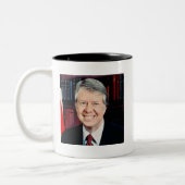 Jimmy Carter 39 Tweekleurige Koffiemok (Links)