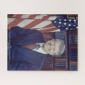Jimmy Carter 39de President van de Verenigde State Legpuzzel (Horizontaal)
