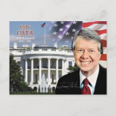 Jimmy Carter - 39ste President van de VS. Briefkaart (Voorkant)