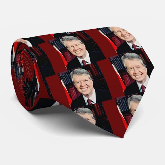 Jimmy Carter 39th US President Stropdas (Opgerold)