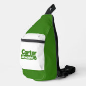 Jimmy Carter 76 Carter Mondale retro Politics Sling Bag (Rechterhoek)