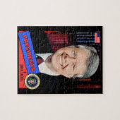 Jimmy Carter Baseball Card Legpuzzel (Horizontaal)