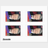 Jimmy Carter Baseball Card Rechthoekige Sticker (Vel)