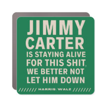 Jimmy Carter blijft in leven voor dit (plein)