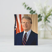 Jimmy Carter Briefkaart (Staand voorkant)