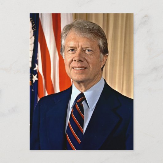 Jimmy Carter Briefkaart (Voorkant)
