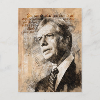 Jimmy Carter Briefkaart