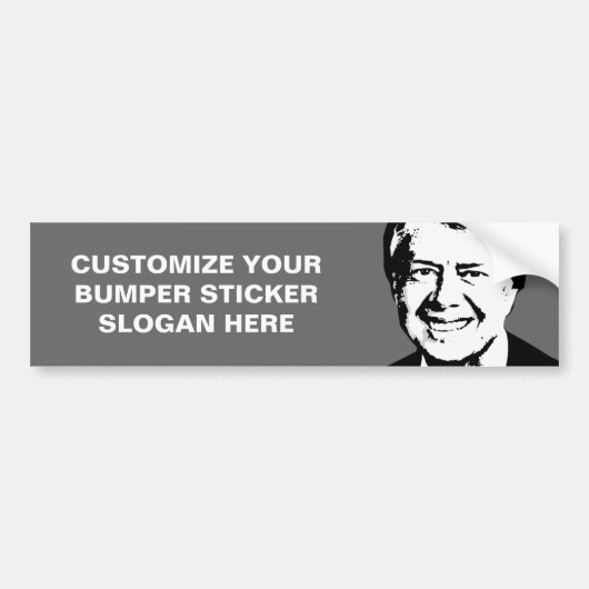 Jimmy Carter Bumpersticker (Voorkant)