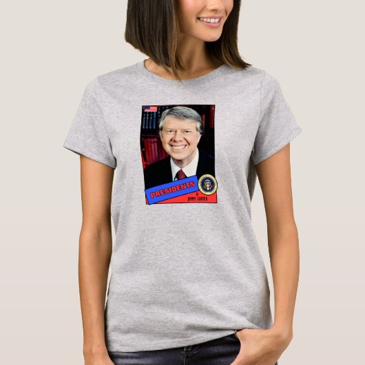 Jimmy Carter-honkaarten T-shirt (Voorkant)