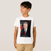 Jimmy Carter "Human Rights" Quote geeft T - shirts (Voorkant volledig)