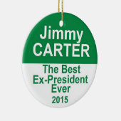 JIMMY CARTER KERAMISCH ORNAMENT (Rechts)