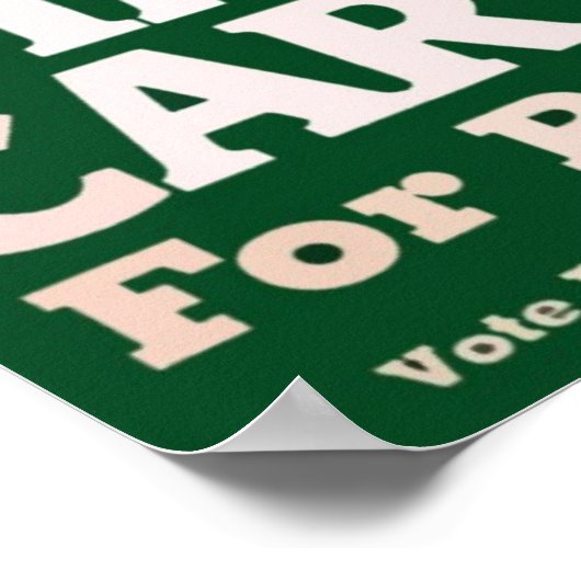 Jimmy Carter Poster (Hoek)