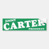 Jimmy Carter President  Bumpersticker 1976 (Voorkant)