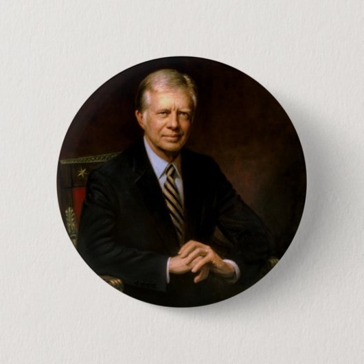 Jimmy Carter Ronde Button 5,7 Cm (Voorkant)