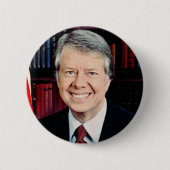 Jimmy Carter Ronde Button 5,7 Cm (Voorkant)