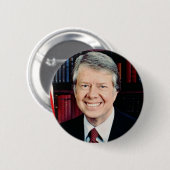 Jimmy Carter Ronde Button 5,7 Cm (Voorkant /achterkant)