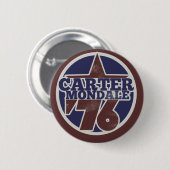 Jimmy Carter Ronde Button 5,7 Cm (Voorkant /achterkant)