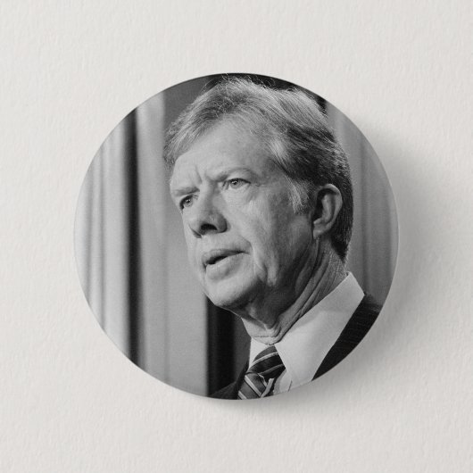Jimmy Carter Ronde Button 5,7 Cm (Voorkant)