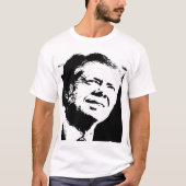 Jimmy Carter silhouette T-shirt (Voorkant)