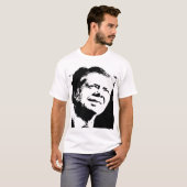 Jimmy Carter silhouette T-shirt (Voorkant volledig)