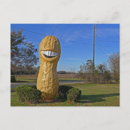 Jimmy Carter Smiling Peanut - Plains GA Briefkaart