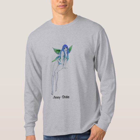 Jimmy Chilla Long Sleeve Fairy T-Shirt (Voorkant)