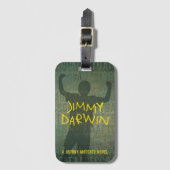 Jimmy Darwin Boekomslag Bagagelabel (Voorkant (verticaal))