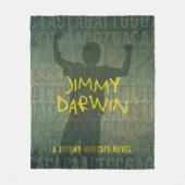 Jimmy Darwin Boekomslag Fleece Deken (Voorkant)