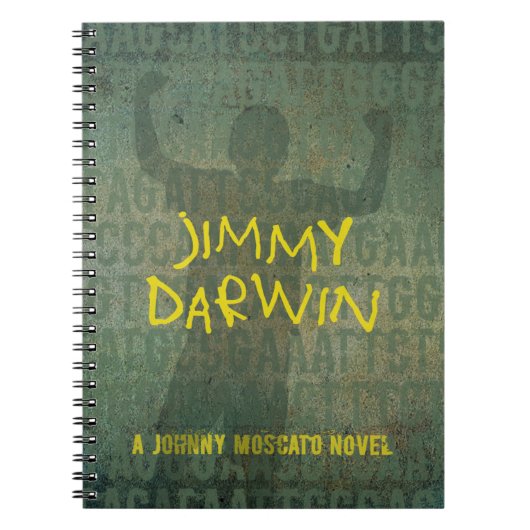 Jimmy Darwin speelkaarten Notitieboek (Voorkant)