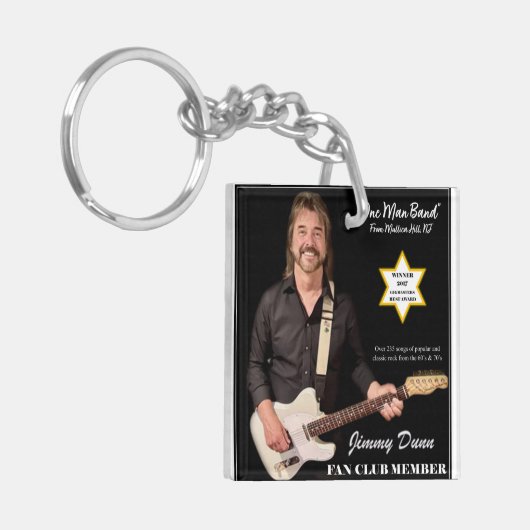 Jimmy Dunn Acrylic Sleutelhanger (Voorkant Links)