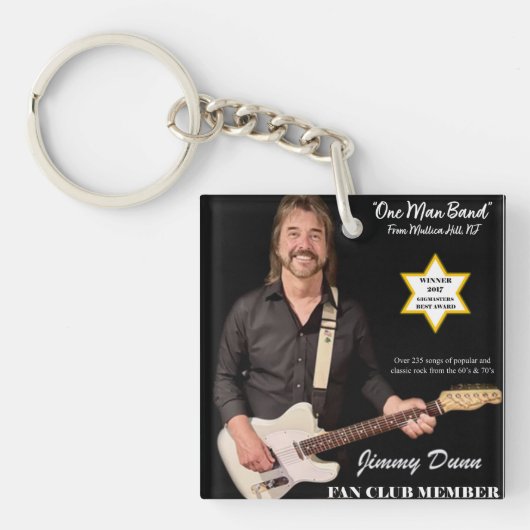 Jimmy Dunn Acrylic Sleutelhanger (Voorkant)