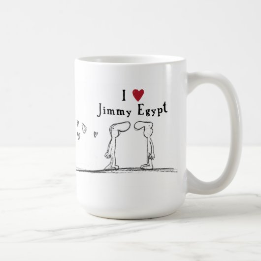 "Jimmy Egypt " Koffiemok (Rechts)