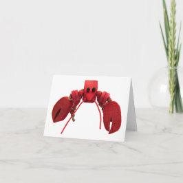 Jimmy Halfa Lobster Notitiekaartje