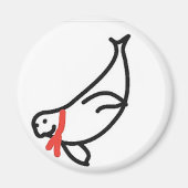 Jimmy Himmy The Seal Magneet (Voorkant)