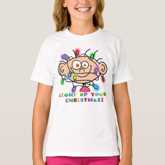 Jimmy "Licht je Kerstmis in het shirt" T-shirt